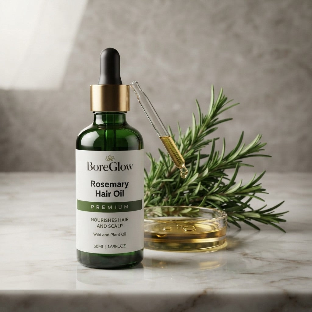 Aceite de Romero para el Crecimiento Capilar